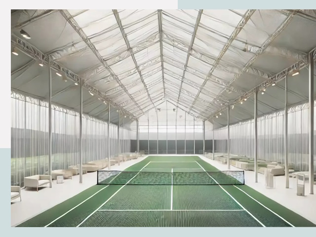 Строительство теннисных кортов в Морозовске