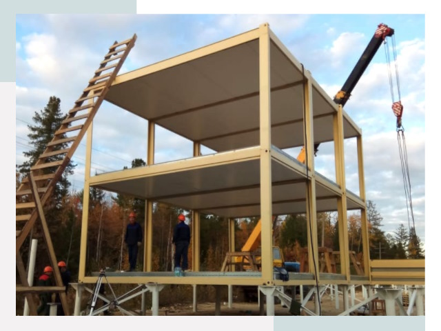 Строительство модульных здания Морозовск