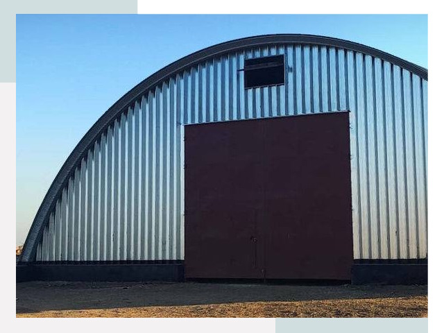 Бескаркасные ангары в Морозовске
