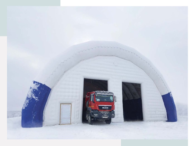 Мобильные ангары в Морозовске