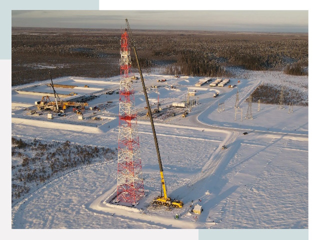 Мачты связи в Морозовске