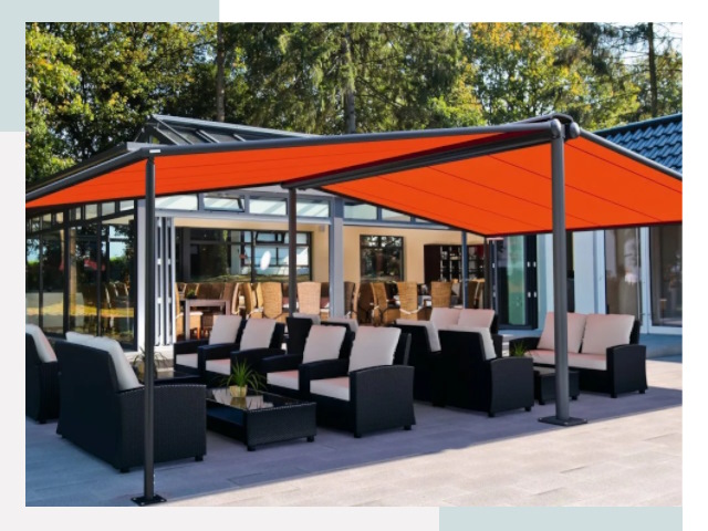 Навесы для кафе и ресторанов в Морозовске