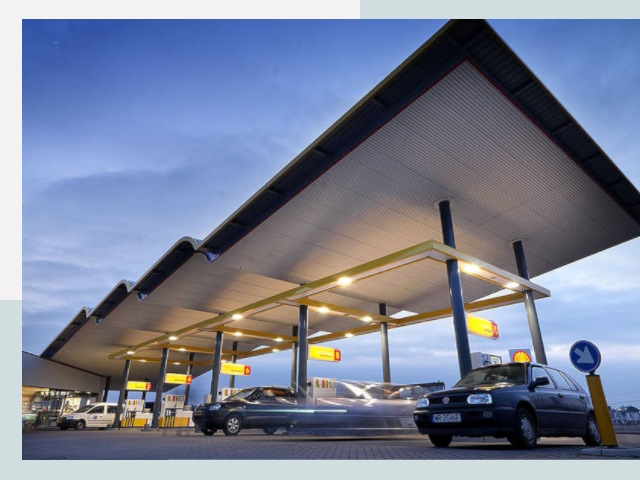 Навесы для АЗС в Морозовск от 616 руб. - Защита и комфорт