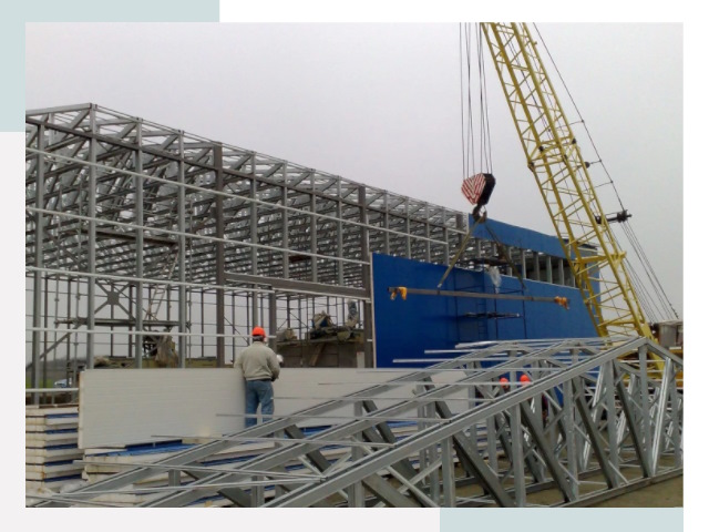 Монтаж ангаров в Морозовске