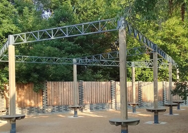 Терраса из металлоконструкций под ключ, проектирование, изготовление и монтаж от СтальСтрой-Мрз